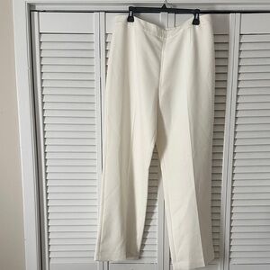Le Suit Women’s Elegant Cream Dress Pants
